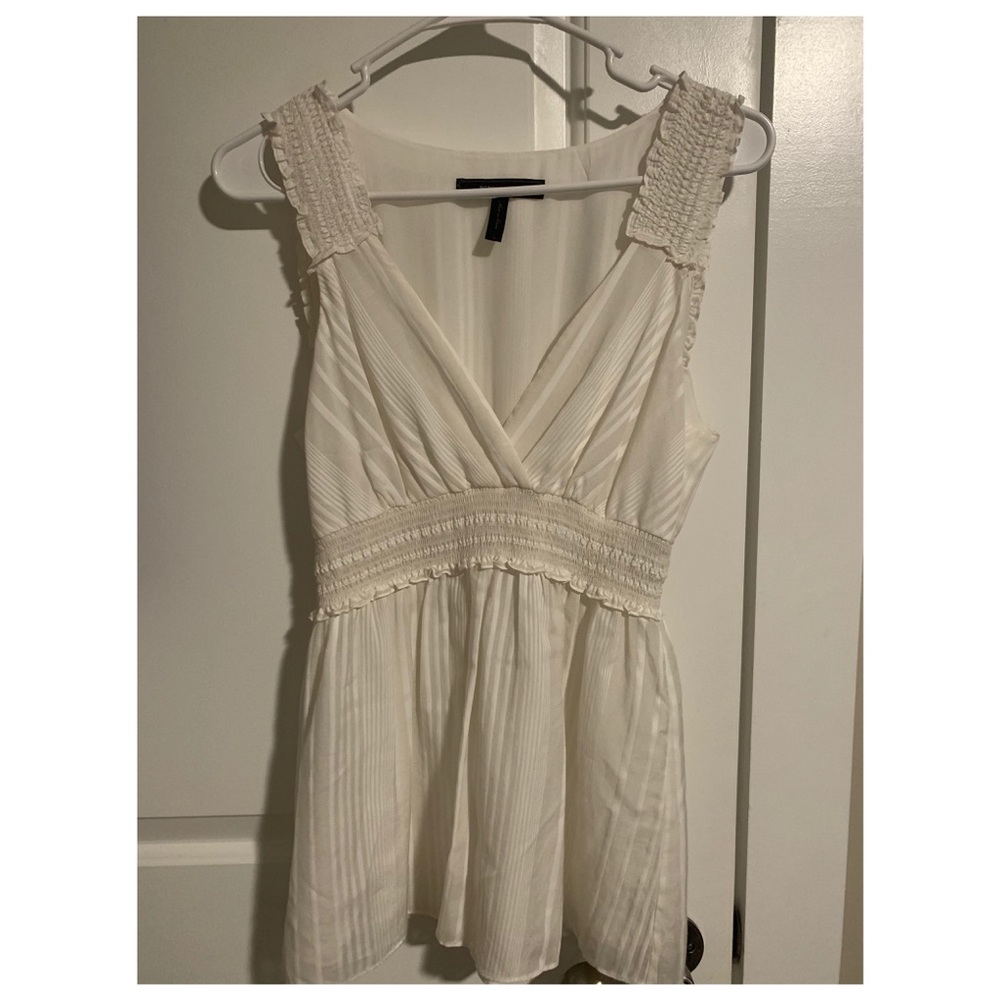 BCBG MaxAzria white shirt